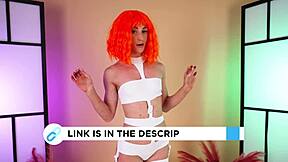 Wonder Woman Or Leeloo? Sexy Cosplay Try-On By Hannahjames710