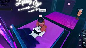 Horny Slut Dicked Down by King Roblox