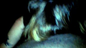 White Woman's Passionate Sucking of Big Black Cock