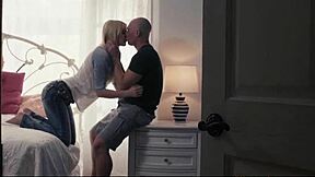 blonde girlfriend hints at erotic pleasures with her bf