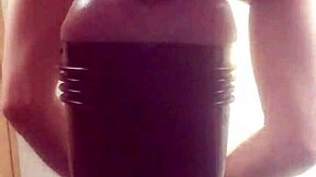 I Fuck My Fleshlight Male Toy Homemade