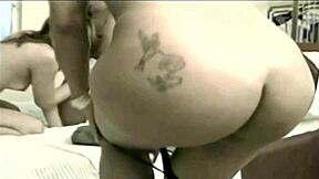 Anya Tranny Waitress Enters Hotel Bedroom to Fuck Married Couple Intensely