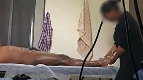 Whoa! Hidden cam catches happy ending at spa massage!