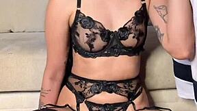 Vertical Lingerie Blowjob