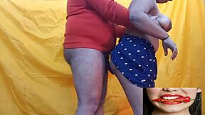 Desi bhabhi enjoys assfucking and muff diving on ranch