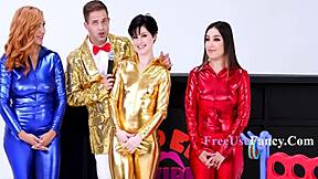 teen group game turns into taboo 4some without shame