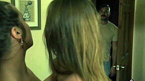 Leana Lovings and Laney Grey share a room as bisexual roommates