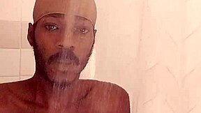 wet scene with beautiful brunette and father in law