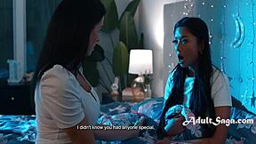 Reagan Foxx And Gia Dibella Scissoring In Bed With Wet Pussies