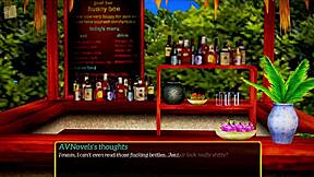 Teen ass and big tits in new family game