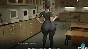 Asian Teen Slut in Roleplay with Big Tits and Ass