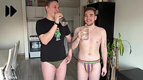 Gay Water Challenge With Boyfriend Gone Wild