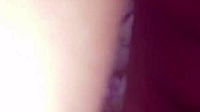 Tikki records herself getting drilled by a big black cock, ending with a cumshot.