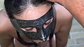 Sailor girl hotwife sucks every last drop of cum!