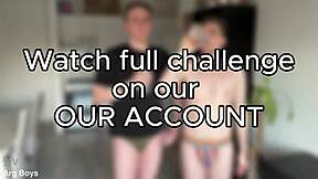 Gay Water Challenge With Boyfriend Gone Wild