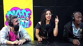 brazilian morena with boyfriend talking dirty