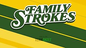 Shared slut enjoys double dick threesome