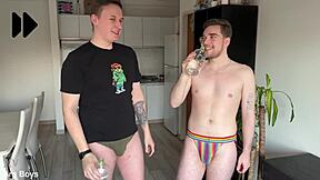 Gay Water Challenge With Boyfriend Gone Wild