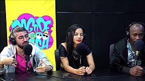 brazilian morena with boyfriend talking dirty