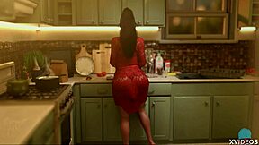 Asian Teen Slut in Roleplay with Big Tits and Ass