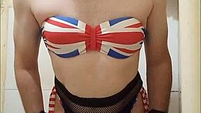 Feeling Excited by Friend's Bikini and Shemale Ass!