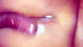 Boyfriend nuts on girlfriend ass while friend watches