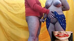 Desi bhabhi enjoys assfucking and muff diving on ranch