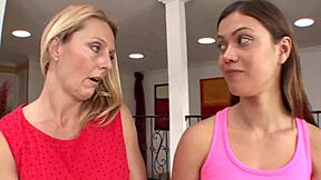 Brenda James and Alyssa Reece lick pussies and finger each other