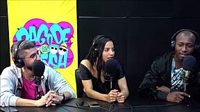 brazilian morena with boyfriend talking dirty