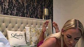 hot milf wife tries first casting without bra