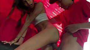 Stepsister gets distracted playing with big cock