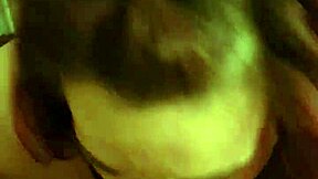 Kandy Kane shows off her chubby amateur body in homemade blowjob and deepthroat action as a fat housewife