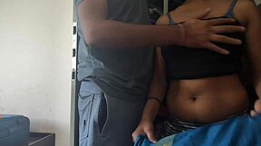 Desi maid seduced by master during cleaning