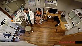 tampa university entrance physical hints at petite latina yesenia sparkles in shower backstage