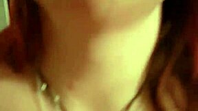 Kandy Kane shows off her chubby amateur body in homemade blowjob and deepthroat action as a fat housewife