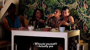 Non Monogamous Dinner Bisexual Foursome Fffm Turns Into Wild Orgy