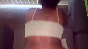 She moans, 'fuck my ass with that big black cock on the couch'