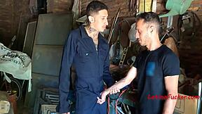 He said, 'Need roadside help?' Then we went bareback in bed