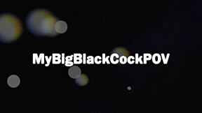 Black Dude Picks Up Pearl Diamond for Intense Licking and Blowjob