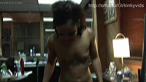 what are you doing to that bound asian girl?