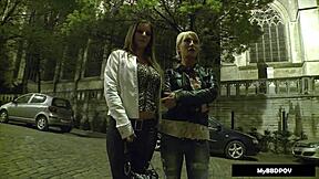 Black Dude Picks Up Pearl Diamond for Intense Licking and Blowjob