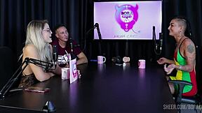 compilados da caroleta roots no bora cast com bruna carlos - parte 1 watch on sheer red