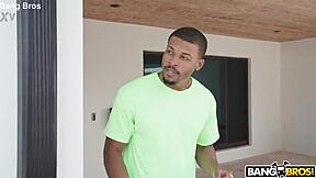 bbc delivers creampie to shaved pussy with deepthroat