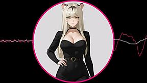 Girl fucks guy in erotic crossdressing threesome with milf femdom strapon mistress 😈