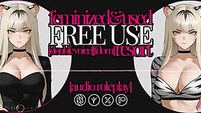 Girl fucks guy in erotic crossdressing threesome with milf femdom strapon mistress 😈