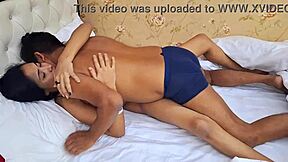 desi sexy hot brunette's pussy too tight for creampie?