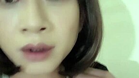 Shemale Ting Xuan Outdoors Peeing And Takes Off Her Underwear For Masturbates In The Park