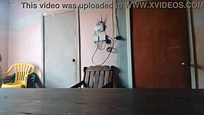 Morena Latina seduces padrastro with huge ass