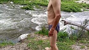 i enjoy some quiet time with the most lively woman on the estate out in the countryside