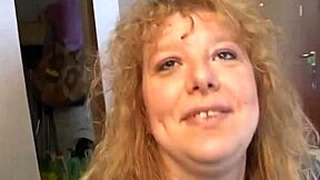 Excited Old Italian Lady Plays With Cock And Toys